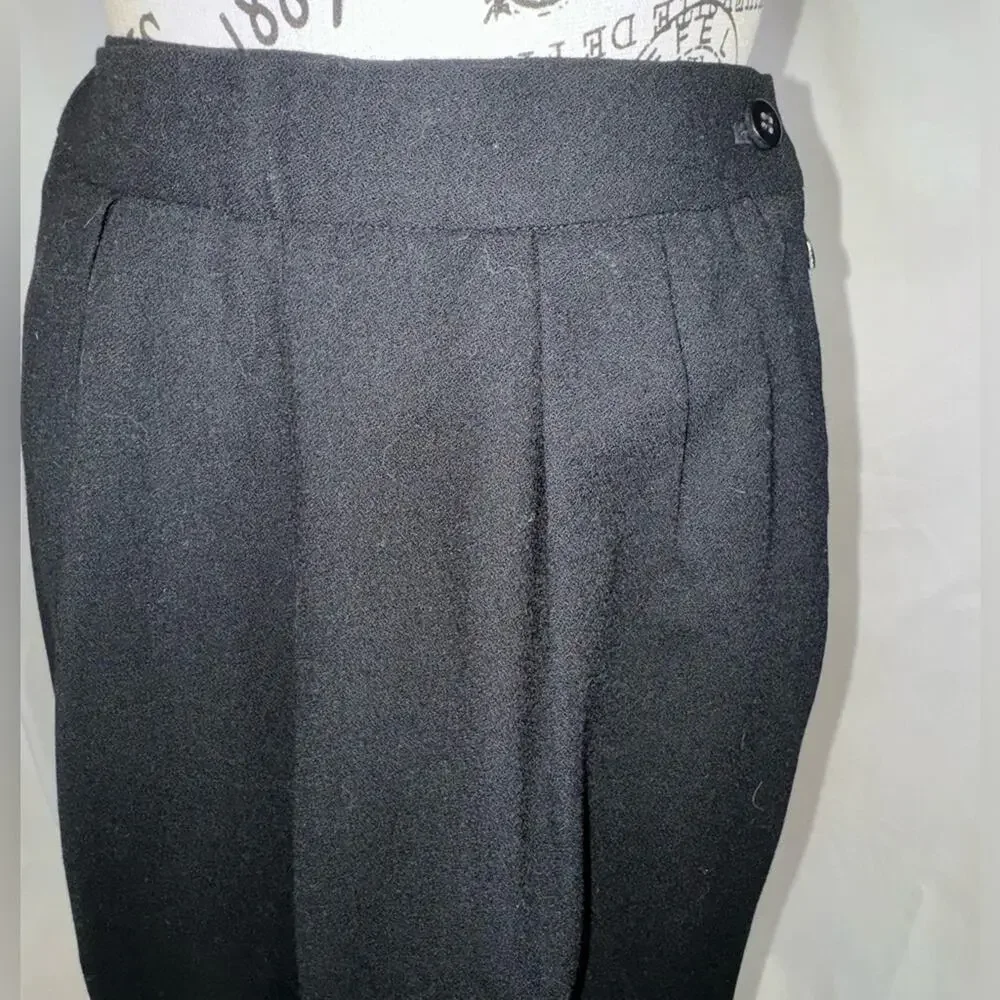 Gorgeous Barrie Pace Black Wool Pant Suit - Picture 11 of 14